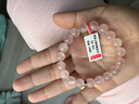 月老祠堂【愛情降臨】粉水晶手鏈女招財(cái)桃花轉(zhuǎn)運(yùn)珠手串生日禮物送女友老婆 【已拜月老】桃花星光粉晶-8.5mm 曬單實(shí)拍圖