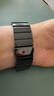 MSSM適用蘋果手表表帶applewatch碳纖維紋S10/9/8/Ultra超輕現(xiàn)代款時尚商務(wù)表帶iwatch全系列通用-黑色 曬單實拍圖