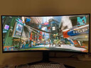 SANV34英寸準4K165hz液晶顯示器21:9超寬顯示屏2K IPS電腦屏幕144帶魚(yú)屏游戲電競曲面臺式主機3A大作 34英寸準4K144HZ LG IPS面板 曬單實(shí)拍圖
