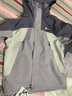 熊貓[楊穎同款]單層沖鋒衣男女同款外套防水防風(fēng)衣登山服A34BATR018 木槿紫/拂袖紫/冰川灰,男女同款 M 曬單實(shí)拍圖