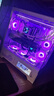 瓦爾基里（VALKYRIE）VK03 WHITE 白色 ATX 游戲電腦臺式機箱 支持360水冷 6.2吋觸摸屏 270°海景房 曬單實拍圖