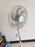 艾美特電風(fēng)扇落地扇家用六葉機械大風(fēng)力風(fēng)扇宿舍寢室立式定時(shí)搖頭電扇節能低噪風(fēng)扇皓月白 六葉皓月白 曬單實(shí)拍圖