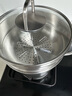 雙立人（ZWILLING）雙層湯鍋蒸籠不銹鋼深燒鍋煲湯燉肉鍋無涂層煮湯鍋燉鍋煮粥煮面鍋 深燒鍋+蒸籠 20cm 曬單實(shí)拍圖
