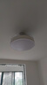 惠普普瑞護眼LED隱形扇葉餐廳遙控調(diào)光一體吊扇風(fēng)扇燈中山燈具包安裝 曬單實拍圖