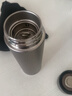 WCZ德國保溫杯戶外露營隨行水杯便攜迷你口袋杯雙層鈦茶杯咖啡杯 冰晶灰200ml【內(nèi)外純鈦+純鈦茶漏 曬單實(shí)拍圖