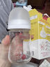 貝親【百萬新生兒奶瓶免費(fèi)送】玻璃奶瓶寬口徑奶瓶80ml SS號(hào)奶嘴 0月+ 曬單實(shí)拍圖