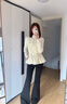 MACKAGE【七夕】MACKAGE女士 LAIKA-Z收腰修身羽絨服立領(lǐng)夾克 早秋新品 奶油白 XS 曬單實拍圖