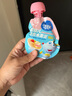 溜溜果2件裝嬰兒衣服夏季薄款背心哈衣純棉新生兒連體衣寶寶無(wú)袖夏裝六 背心哈衣(小企鵝+條紋熊） 90cm 曬單實(shí)拍圖