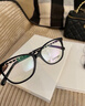 香奈兒（Chanel）眼鏡簡(jiǎn)約方形小羊皮鏈條光學(xué)鏡架男女同款節日送禮配鏡片 CH3408QA-C622(亞版普通鏡片) 54 曬單實(shí)拍圖