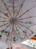 颯望德國太陽(yáng)傘防紫外線(xiàn)全自動(dòng)雙層防曬晴雨兩用遮陽(yáng)傘女小巧便攜 春日牡丹 16骨 曬單實(shí)拍圖
