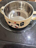 瓷語(yǔ)本色食品級316不銹鋼碗個(gè)人專(zhuān)用寶寶兒童輔食雙耳防摔隔熱防燙餐具 【316鋼】?jì)和搿ぽ袩?曬單實(shí)拍圖