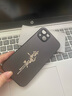 蒼梵蘋果13手機(jī)殼iPhone13新款鏡頭全包保護(hù)套Apple磨砂硅膠軟邊防指紋防摔外殼簡(jiǎn)約高級(jí)感時(shí)尚男女士 石墨黑【諸事皆順】膚感磨砂 蘋果13 曬單實(shí)拍圖