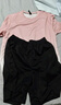 步銳特（BURUITE）健身衣服女春夏季冰絲速干衣短袖運(yùn)動(dòng)服套裝籃球裝備訓(xùn)練跑步T恤 曬單實(shí)拍圖