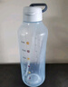 特百惠（Tupperware）水力瓶1.2L超大容量夏季戶外運(yùn)動(dòng)水杯子帶吸管便攜冷水壺馬卡藍(lán) 曬單實(shí)拍圖