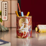 朱炳仁銅 鹿王獻(xiàn)瑞筆筒開學(xué)季工藝品書房客廳辦公實(shí)用文房桌面 鹿王獻(xiàn)瑞筆筒 曬單實(shí)拍圖