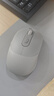 聯(lián)想（Lenovo）小新M2雙模無線藍(lán)牙鼠標(biāo) 可充電長(zhǎng)續(xù)航 輕音便攜 類膚手感 舒適辦公鼠標(biāo) 電腦筆記本平板鼠標(biāo) 灰 曬單實(shí)拍圖