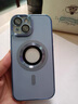 KEKLLE【膚感支點(diǎn)殼】適用iPhone15plus手機(jī)殼 蘋果15plus保護(hù)套磨砂抗指紋360°磁吸支架保護(hù)套 櫻花粉 曬單實(shí)拍圖