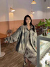 蜜樂(lè )奇美式水洗春秋牛仔外套女復古2025設計感新款寬松夾克上衣休閑時(shí)尚 【美式水洗春秋牛仔外套女復古20 M 建議98-110斤 曬單實(shí)拍圖