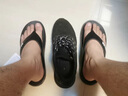 回力拖鞋男士夏天外穿軟底海邊沙灘浴室洗澡防滑夏季防臭人字涼拖 黑色 42/43 曬單實(shí)拍圖