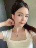 迪后和田玉珍珠項(xiàng)鏈女氣質(zhì)吊墜鎖骨鏈年輕七夕情人節(jié)禮物送女友媽媽 和田玉珍珠項(xiàng)鏈女 曬單實(shí)拍圖