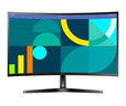 三星（SAMSUNG）27英寸 S36GD 100Hz FHD 曲面 高對(duì)比度 護(hù)眼 低藍(lán)光不閃屏 電腦 辦公 顯示器 LS27D366GACXXF 曬單實(shí)拍圖
