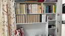 正木楓實(shí)木書桌書架一體升降電腦桌椅臥室寫字桌簡約家用高中生學(xué)習(xí)桌子 白色單桌 120*60*75cm【雙抽】 曬單實(shí)拍圖