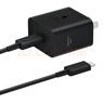 三星 Samsung 45W原裝旅行充電器套裝 適配三星S25+/S25Ultra/S24+/S24Ultra等手機(jī) 2025新版 黑色 曬單實(shí)拍圖