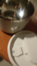 廣意 304不銹鋼泡面碗 學(xué)生上班族飯盒大容量小號 白色配筷勺GY7323 曬單實(shí)拍圖
