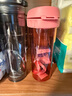 特百惠（Tupperware）晶彩MAX塑料杯600ml 男女士學(xué)生夏季運(yùn)動(dòng)水杯子戶外大容量 酷炫黑 曬單實(shí)拍圖