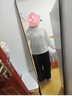 森馬（Semir）長袖T恤女字母印花oversize個(gè)性2025夏季上衣鹽甜系109325101001 曬單實(shí)拍圖