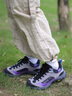 KOLON SPORT/可隆MOVE徒步鞋 男女同款GTX防水止滑耐磨V底戶外鞋 LUFG5AN042-BK 紫色 225mm 36 2/3 曬單實(shí)拍圖