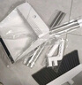 佳幫手折疊掃把簸箕套裝掃地掃帚兩件套家用旋轉(zhuǎn)笤帚防風梳齒型畚箕 曬單實拍圖