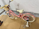 優(yōu)詩(shī)諾兒童自行車2-3-4-5-6-7-8-10歲寶寶男孩女孩公主款單車女童腳踏車 櫻檸粉【米胎】+加寬靜音輪+95裝 18寸適合身高(115-135)CM 曬單實(shí)拍圖