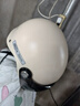 天騎頭盔 電動(dòng)車3c認(rèn)證新國(guó)標(biāo)A類電瓶車半盔男女士夏季安全帽四季通用 米白色 米白-防曬茶鏡  曬單實(shí)拍圖