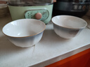 順祥陶瓷米飯碗家用餐具輕奢吃飯碗釉下彩異形湯碗面碗現代簡(jiǎn)約碗碟 5英寸飯碗2只裝 曬單實(shí)拍圖