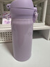 膳魔師（THERMOS）2024新款日本膳魔師保溫杯男女便攜不銹鋼超輕保冷水杯子JNL-S350 粉紫色JNL-S PKP350ml24新款 曬單實(shí)拍圖