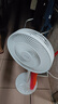 格力（GREE）電風(fēng)扇7葉輕音電風(fēng)扇立式家用節(jié)能柔風(fēng)落地扇臺式桌面小型風(fēng)扇大風(fēng)量搖頭宿舍電扇 FS-3015h7白色機(jī)械款 曬單實(shí)拍圖
