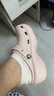 卡駱馳（crocs）經(jīng)典云朵clog洞洞鞋女鞋戶外涼鞋拖鞋厚底涼拖 206750-6UR W6 曬單實(shí)拍圖