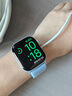 Apple/蘋果 Watch Series 10 智能手表GPS款46毫米銀色鋁金屬表殼青云色回環(huán)式運(yùn)動(dòng)表帶MX243CH/B 曬單實(shí)拍圖