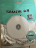 山澤(SAMZHE)六類網(wǎng)線 CAT6類千兆純銅扁平網(wǎng)線 電腦寬帶家用監(jiān)控網(wǎng)絡(luò)連接成品跳線 白色10米BBP610 曬單實拍圖