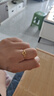 老鳳祥愛(ài)心黃金戒指女足金雙心結(jié)求婚戒子七夕情人節(jié)禮物送女友老婆 足金雙心女戒 曬單實(shí)拍圖