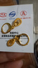 OIDSG搶金耳環(huán)香港沙金耳環(huán)女款福氣耳飾釘耳墜送媽媽 水滴耳墜老鳳祥同款 曬單實(shí)拍圖