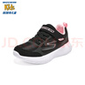 Skechers斯凱奇體訓(xùn)鞋兒童運(yùn)動(dòng)鞋秋冬軟底輕便減震男女大童跑步鞋302429L 女童-四季款/黑色/BLK 37 曬單實(shí)拍圖
