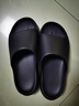 無(wú)印良品（MUJI）【中】含OBP再生素材 沙灘拖鞋 黑色  42  曬單實(shí)拍圖