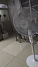格力（GREE）電風(fēng)扇家用大風(fēng)量落地扇立式節(jié)能電扇客廳臥室宿舍搖頭定時空氣循環(huán)風(fēng)扇臺地兩用排氣扇空調(diào)伴侶 【黑色】16吋大扇葉大風(fēng)量經(jīng)典款 4012-WG 曬單實拍圖