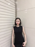 夢特嬌莫代爾棉背心女西裝內(nèi)搭吊帶內(nèi)衣白色寬肩無袖上衣夏季薄款打底衫 常規(guī)款-星夜黑 L 【建議110-125斤】 曬單實(shí)拍圖