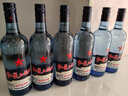 紅星二鍋頭 藍(lán)瓶綿柔8 純糧清香型名酒  特產(chǎn)禮品 節(jié)日送禮 43度 750mL 6瓶 整箱裝 曬單實(shí)拍圖