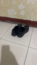 強(qiáng)人商務(wù)皮鞋鏤空透氣涼皮鞋軟面軟底爸爸鞋休閑男鞋 JDD351327 黑 40 曬單實(shí)拍圖