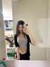 JAVC輕薄空調(diào)衫V領(lǐng)針織開衫女秋季2025新款紐扣薄款長袖慵懶外搭上衣 黑色 M 建議 95-105斤 曬單實(shí)拍圖