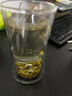 容山堂雙層隔熱水杯泡茶玻璃杯綠茶專用茶杯杯山巒大號辦公杯咖啡杯子 玻璃束腰雪山綠茶杯 曬單實拍圖